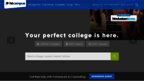 What Htcampus.com website looked like in 2017 (6 years ago)