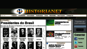 What Historianet.com.br website looked like in 2017 (6 years ago)