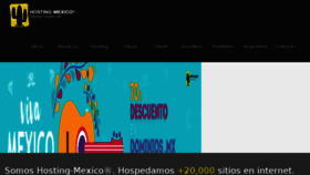 What Hosting-mexico.com website looked like in 2017 (6 years ago)