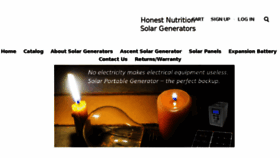 What Hnsolargen.com website looked like in 2017 (6 years ago)
