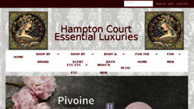 What Hamptonct.com website looked like in 2017 (6 years ago)