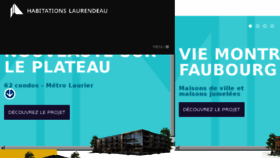 What Habitationslaurendeau.com website looked like in 2017 (7 years ago)