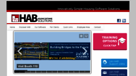 What Habinc.com website looked like in 2017 (6 years ago)