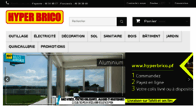 What Hyperbrico.pf website looked like in 2017 (6 years ago)