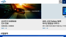 What Harmankorea.com website looked like in 2017 (6 years ago)
