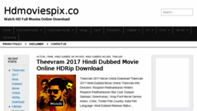 What Hdmovierulz.in website looked like in 2017 (6 years ago)