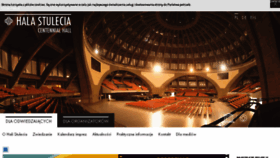 What Halastulecia.pl website looked like in 2017 (6 years ago)
