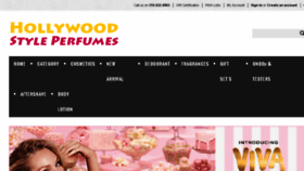 What Hollywoodstyleperfumes.com website looked like in 2017 (6 years ago)