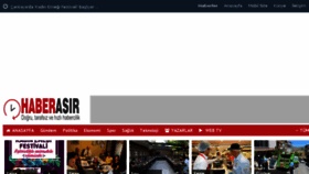What Haberasir.com website looked like in 2017 (6 years ago)