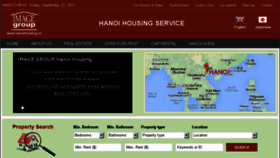 What Hanoihousing.vn website looked like in 2017 (6 years ago)