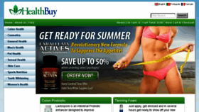 What Healthbuy.com website looked like in 2017 (6 years ago)