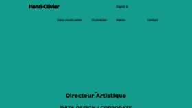 What Henriolivier.com website looked like in 2017 (6 years ago)