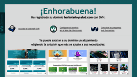 What Herbolarioysalud.com website looked like in 2017 (6 years ago)