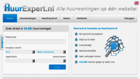 What Huurexpert.nl website looked like in 2017 (6 years ago)