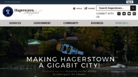 What Hagerstownmd.org website looked like in 2017 (6 years ago)