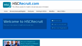 What Hscrecruit.com website looked like in 2017 (6 years ago)