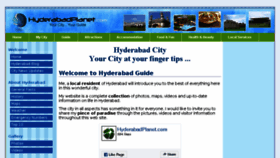 What Hyderabadplanet.com website looked like in 2017 (6 years ago)