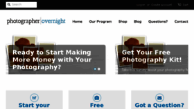 What Howtostartphotography.com website looked like in 2017 (6 years ago)