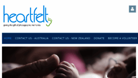 What Heartfelt.org.au website looked like in 2017 (6 years ago)