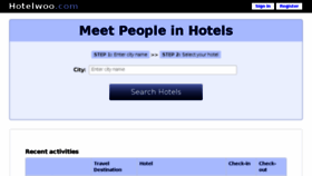What Hotelwoo.com website looked like in 2017 (6 years ago)