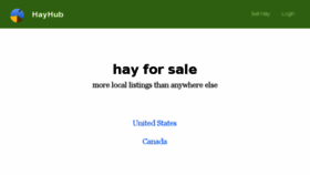 What Hayhub.com website looked like in 2017 (6 years ago)