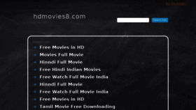 What Hdmovies8.com website looked like in 2017 (6 years ago)