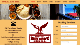 What Hotelseahawkdigha.com website looked like in 2017 (6 years ago)