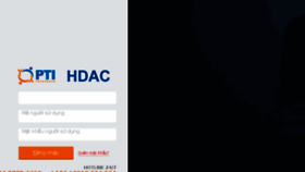 What Hdac-vnpost.pti.com.vn website looked like in 2017 (6 years ago)