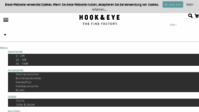 What Hookandeye.de website looked like in 2017 (6 years ago)