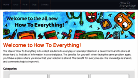 What Howtoeverything.net website looked like in 2017 (7 years ago)