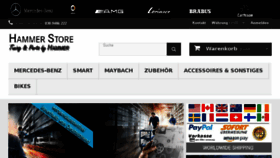What Hammer-store.de website looked like in 2017 (6 years ago)