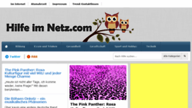 What Hilfe-im-netz.com website looked like in 2017 (6 years ago)