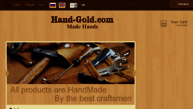 What Hand-gold.com website looked like in 2017 (6 years ago)