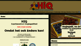 What Hiq.nl website looked like in 2017 (6 years ago)