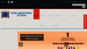 What Hotelassociationofindia.com website looked like in 2017 (6 years ago)