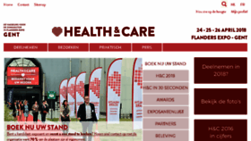 What Health-care.be website looked like in 2017 (6 years ago)