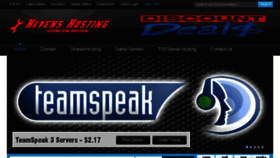 What Havenshosting.com website looked like in 2017 (8 years ago)