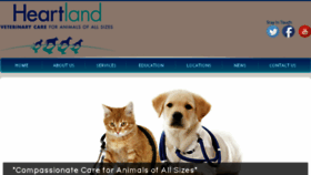 What Heartlandvets.ca website looked like in 2017 (6 years ago)