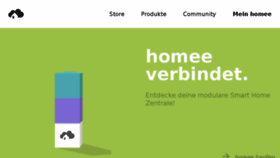What Hom.ee website looked like in 2017 (6 years ago)