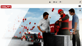 What Hilti.pt website looked like in 2017 (6 years ago)