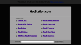What Hotstation.com website looked like in 2017 (6 years ago)
