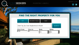 What Homeseekers.com website looked like in 2017 (6 years ago)