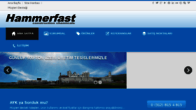 What Hammerfast.com.tr website looked like in 2017 (6 years ago)