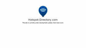 What Hotspot-directory.com website looked like in 2017 (6 years ago)