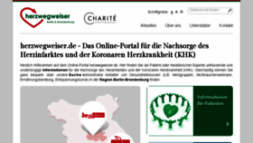 What Herzwegweiser.de website looked like in 2017 (8 years ago)