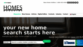 What Homesmag.com website looked like in 2017 (6 years ago)