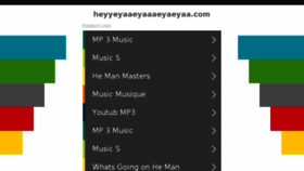 What Heyyeyaaeyaaaeyaeyaa.com website looked like in 2017 (6 years ago)