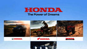 What Honda.com.gt website looked like in 2017 (6 years ago)