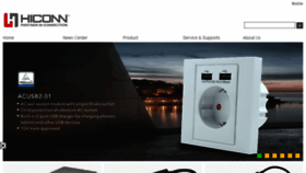What Hiconn.net website looked like in 2017 (8 years ago)