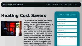 What Heatingcostsavers.com website looked like in 2017 (6 years ago)